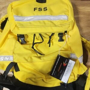 FSS Fire Fighters Yellow Field Pack Backpack Helena Industries